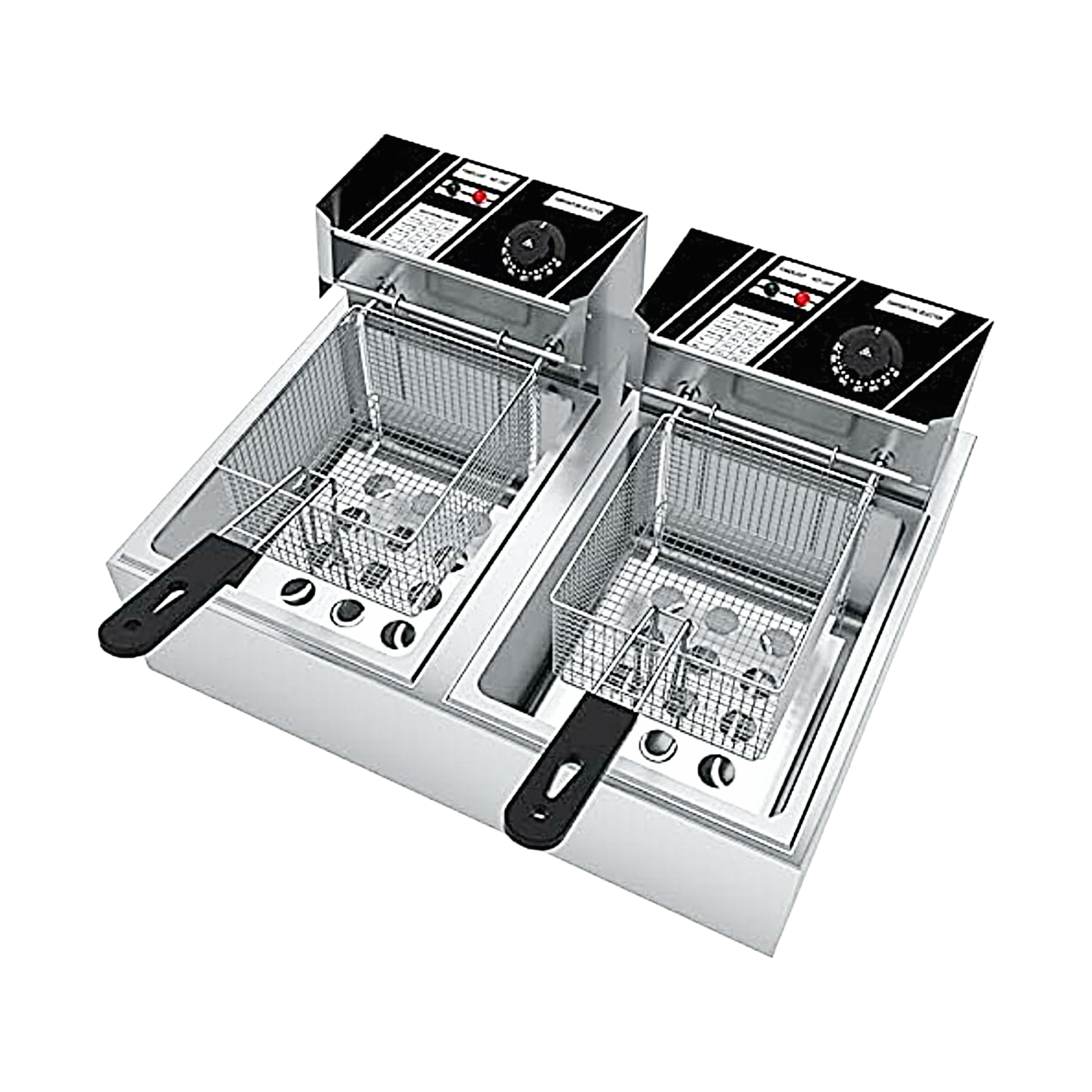 Double Deep Fryer 8+8 Liter Capacity