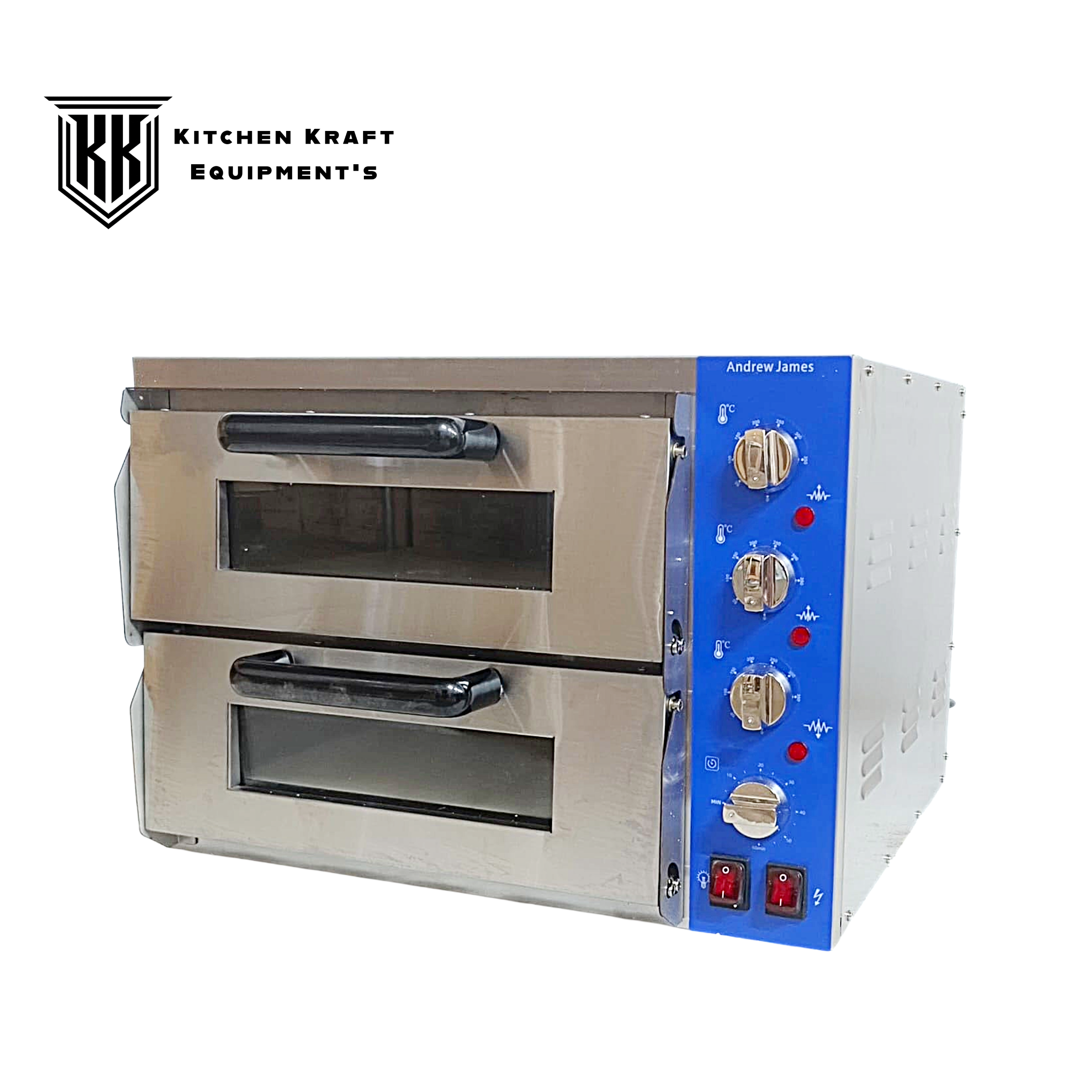 Pizza Oven 16"x16" Double Deck Stone Base